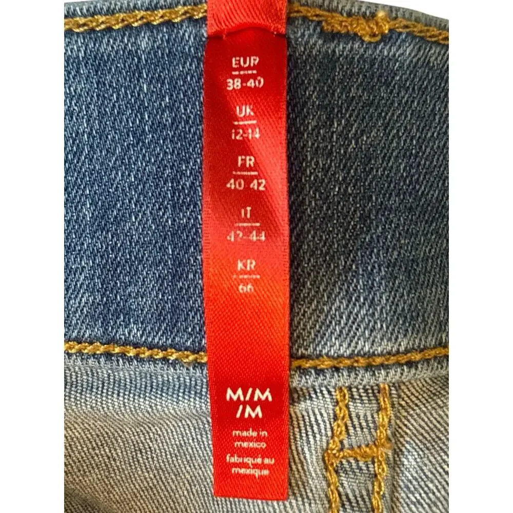 SPANX SpanxShape EveryWear Vintage Indigo Flare Pull-on Jeans #20456R-Sz LARGE - Picture 10 of 15
